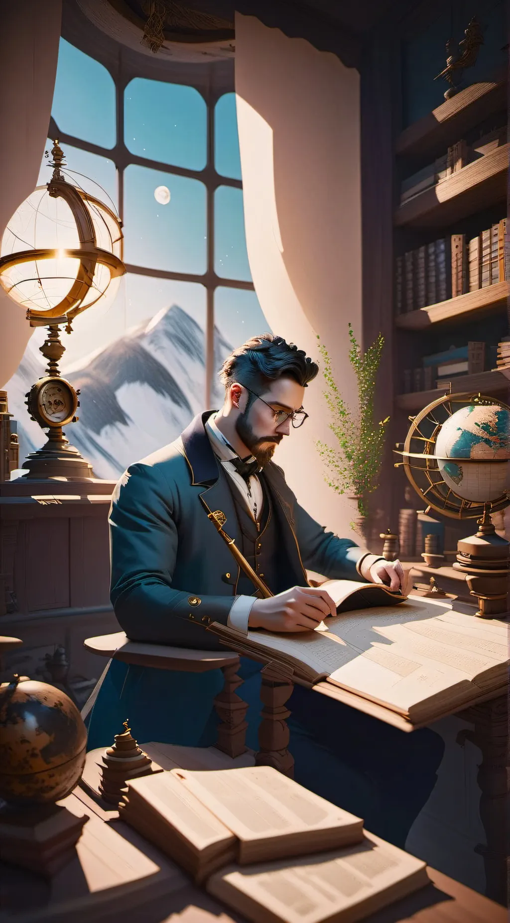 ai character: Julian background