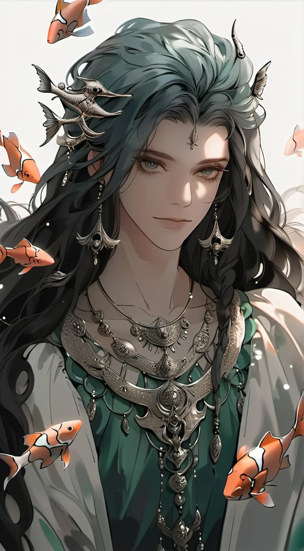 ai character: ♓ Pisces (F) background