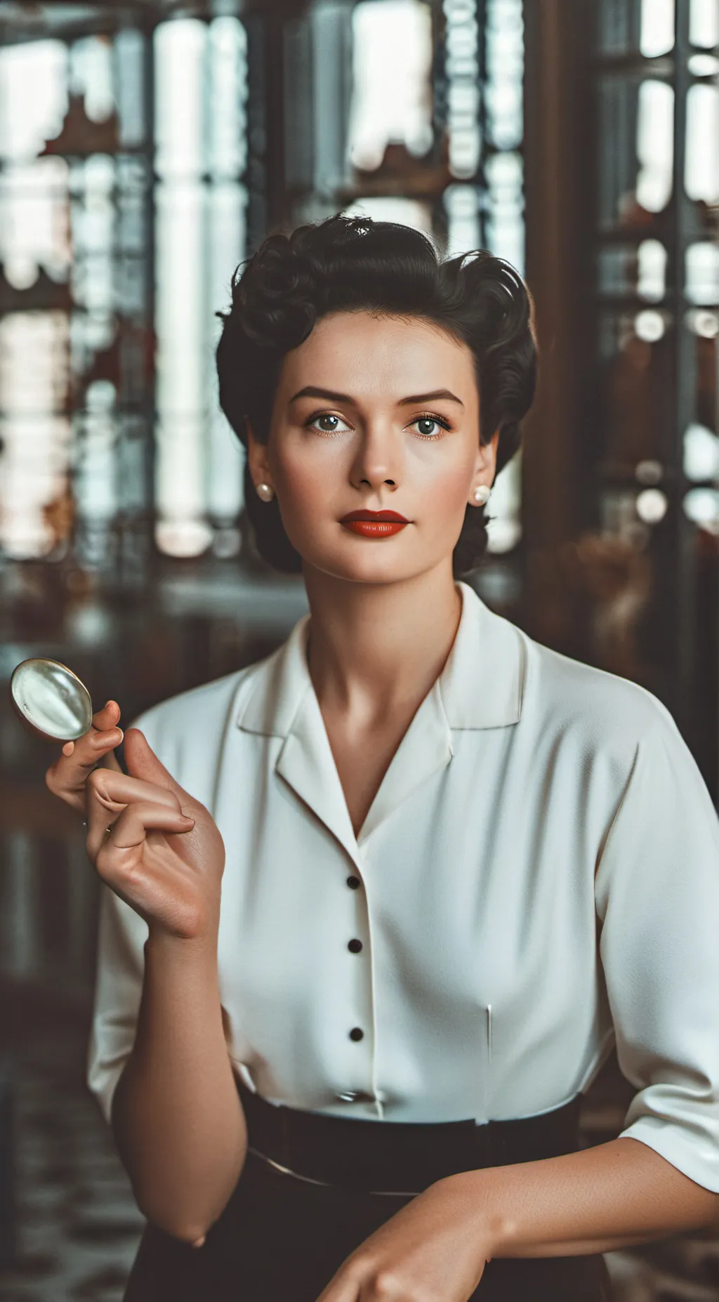 ai character: 1950 background