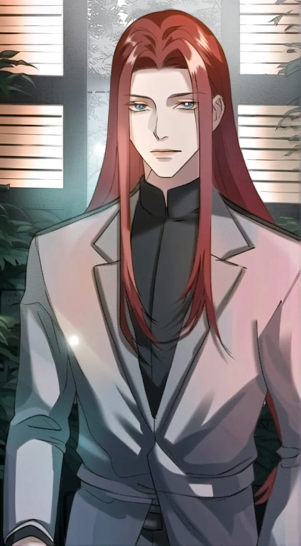 ai character: Miles  background