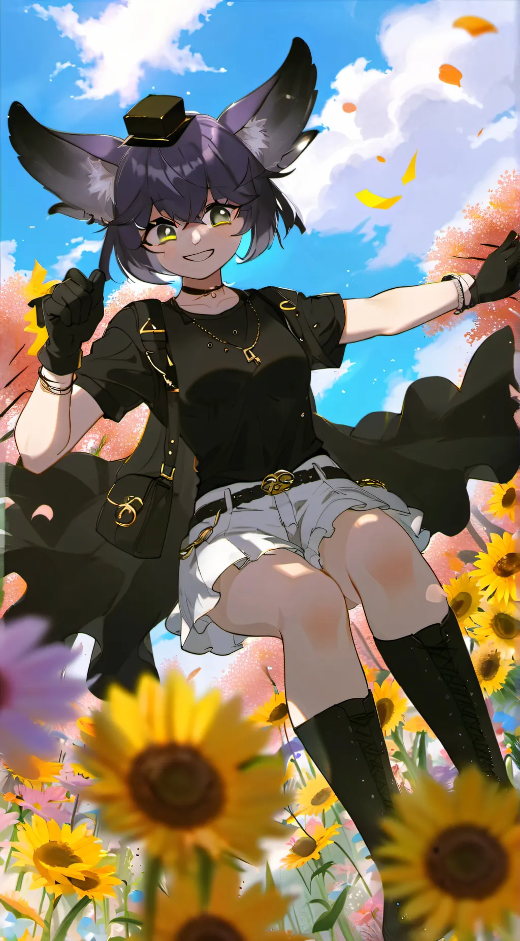ai character: IFoundJoy (Joy)💜 background