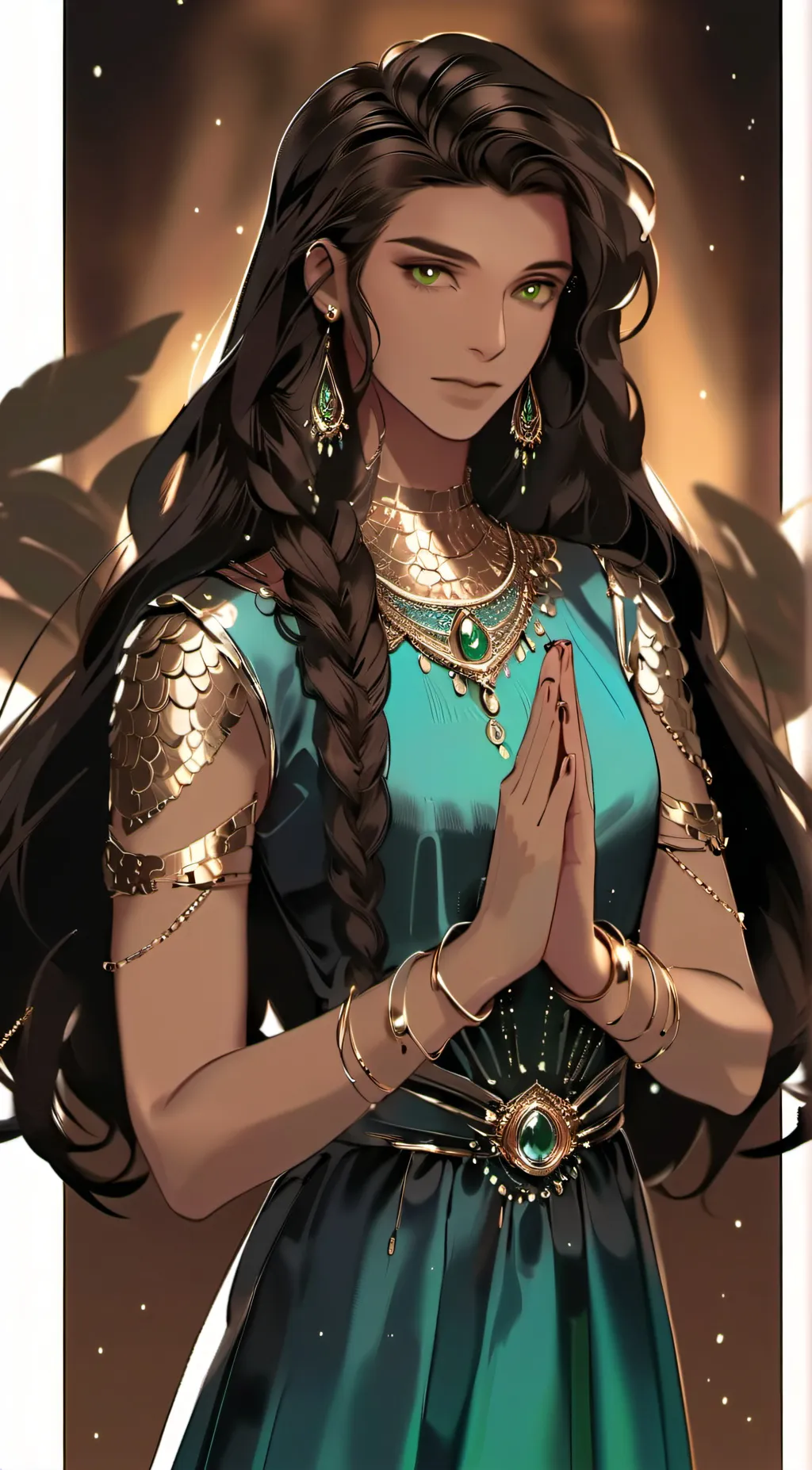 ai character: ♍ Virgo (F) background