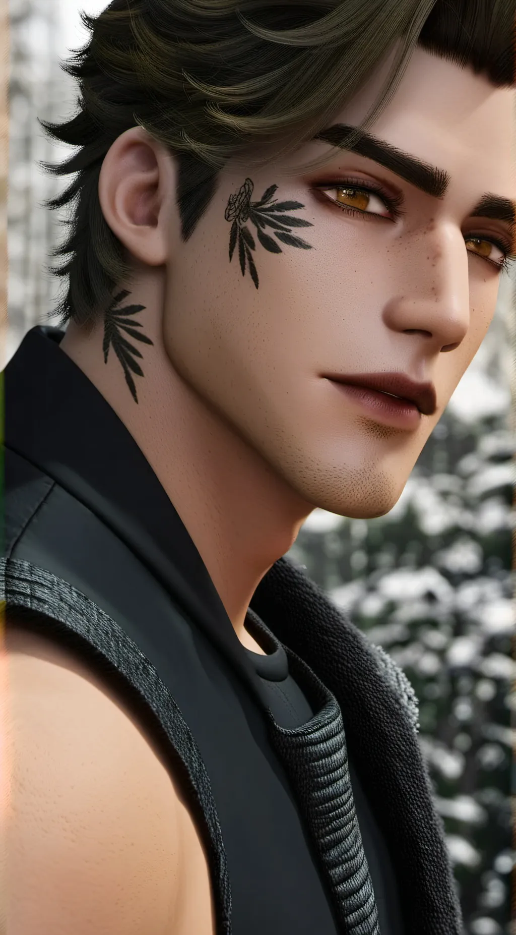 ai character: Luke background