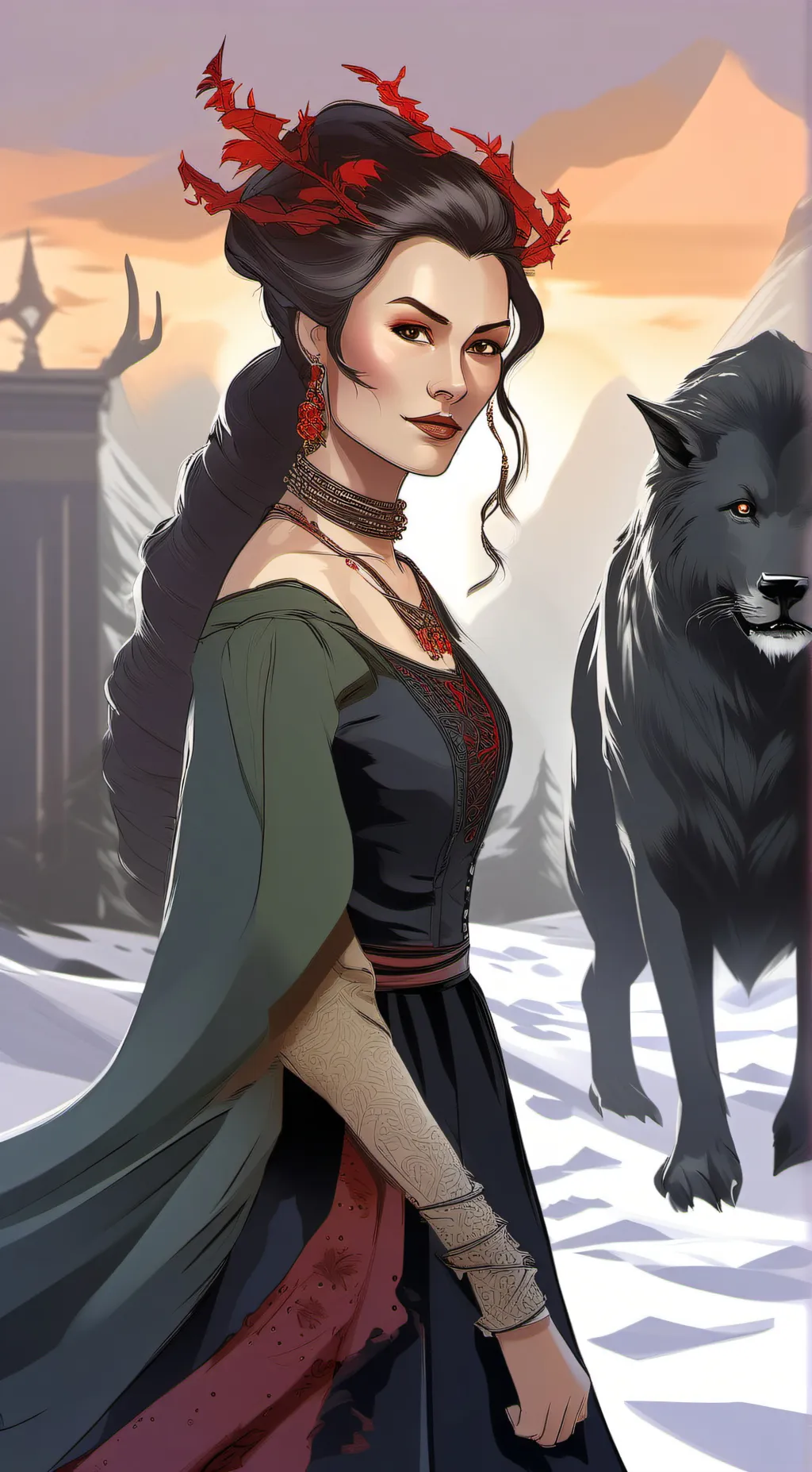 ai character:  Briarwood background