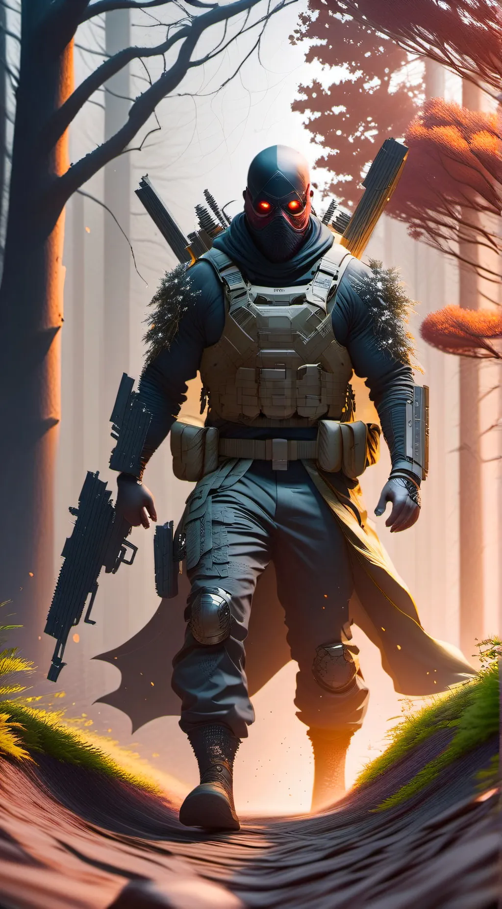 ai character: Blackskull background