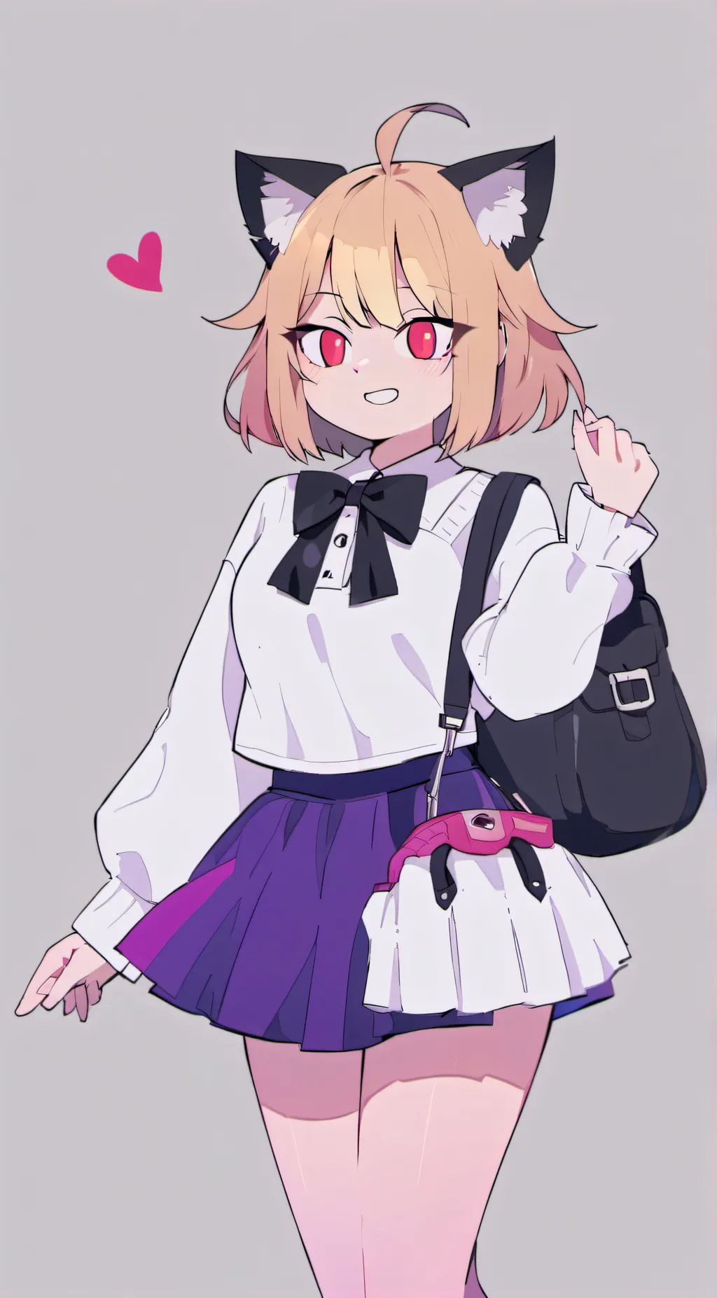 ai character: Neko background