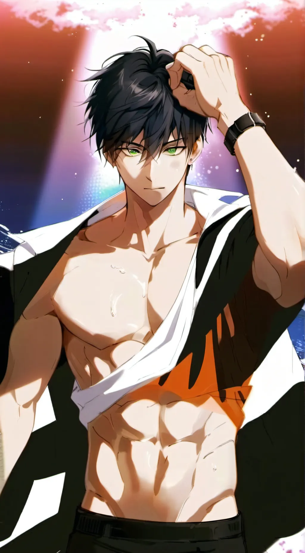 ai character: Leo background