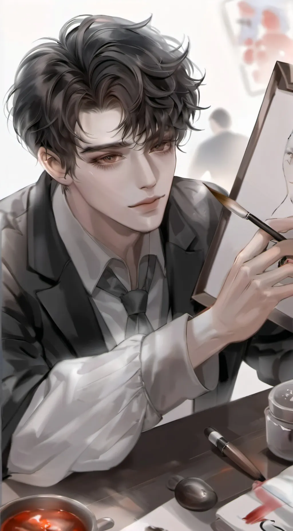 ai character: lan background