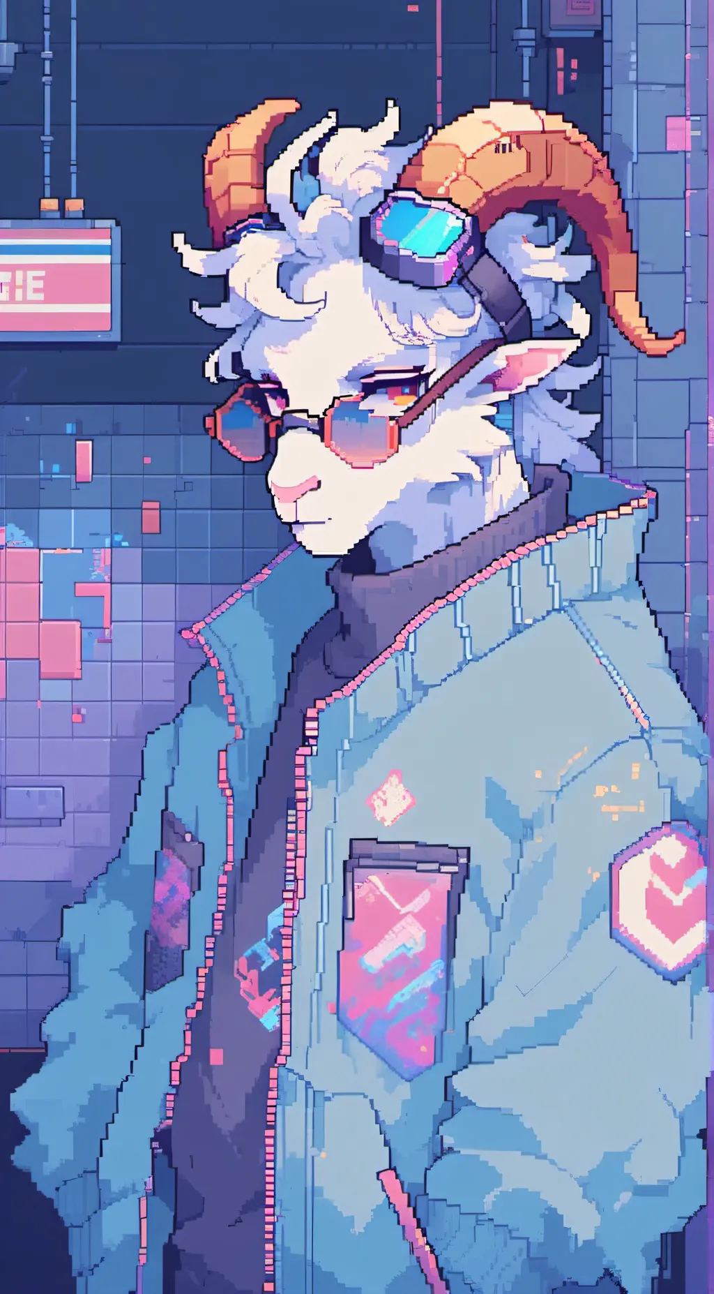 ai character: Asriel💫 background