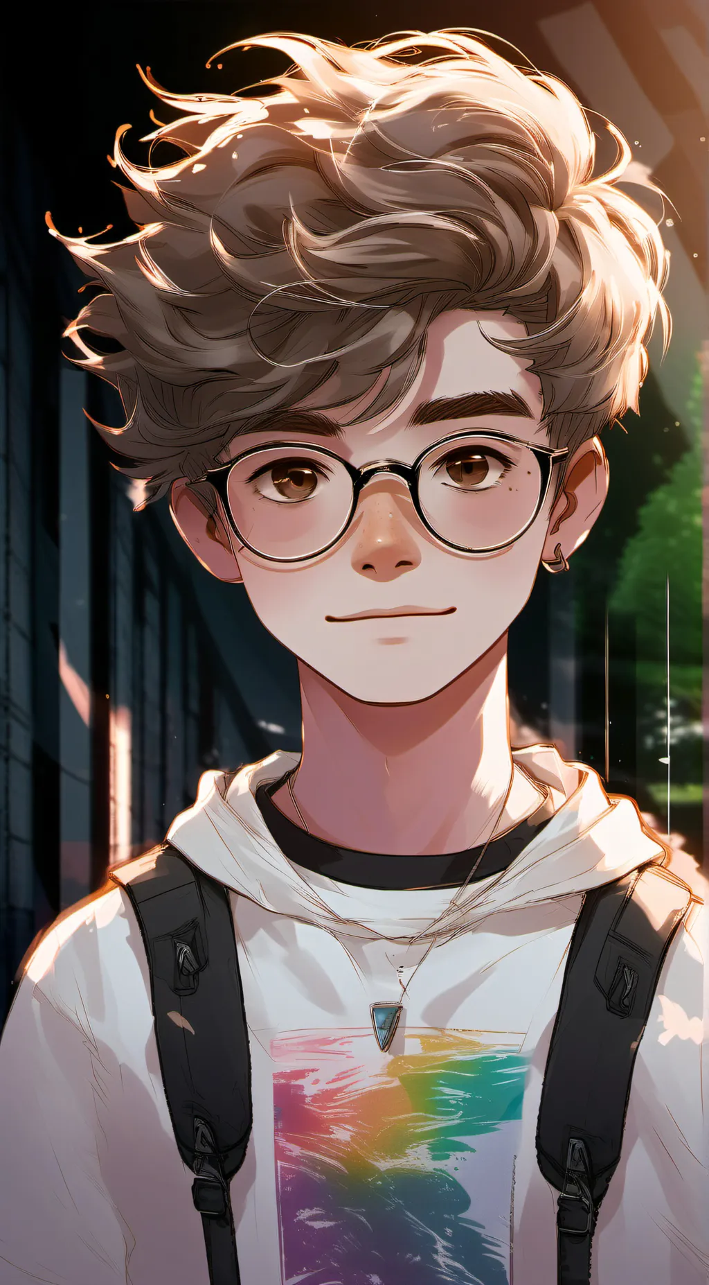 ai character: Ashley background
