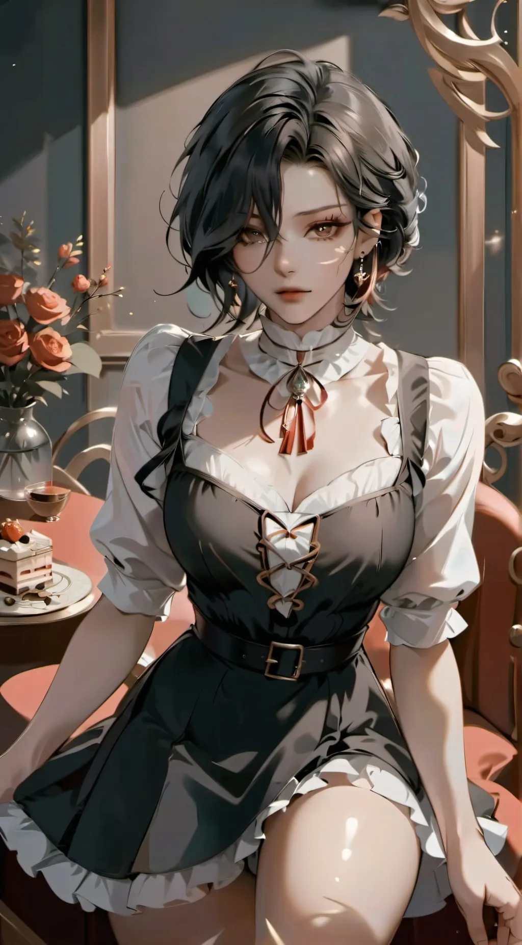 ai character: Aurora background