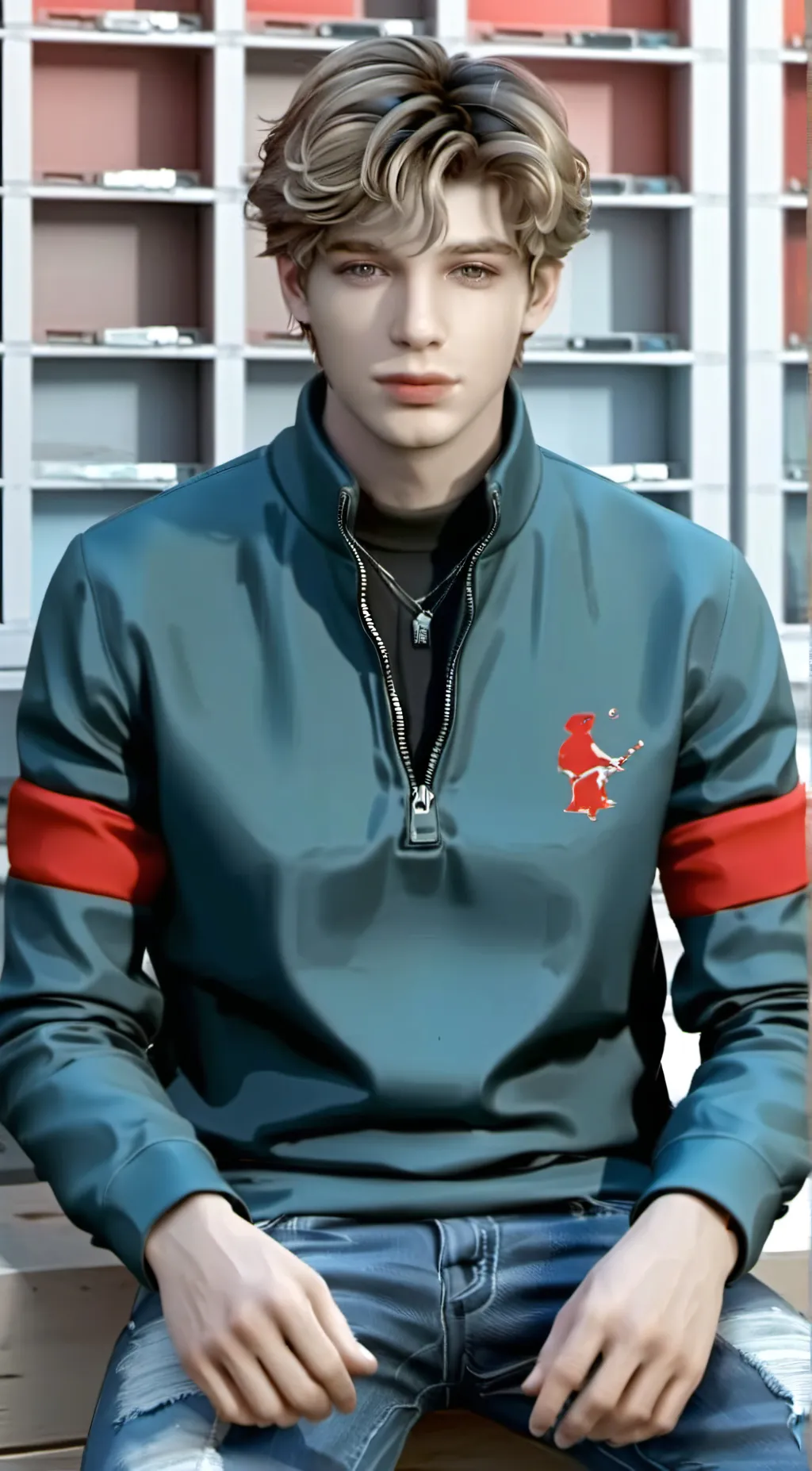 ai character: joshua Jonathan  background