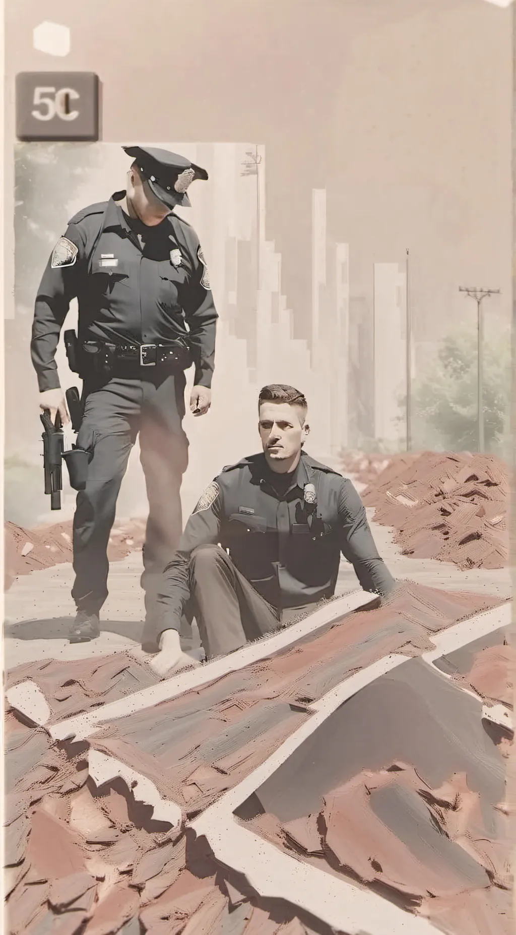 ai character: Officer Jack  background