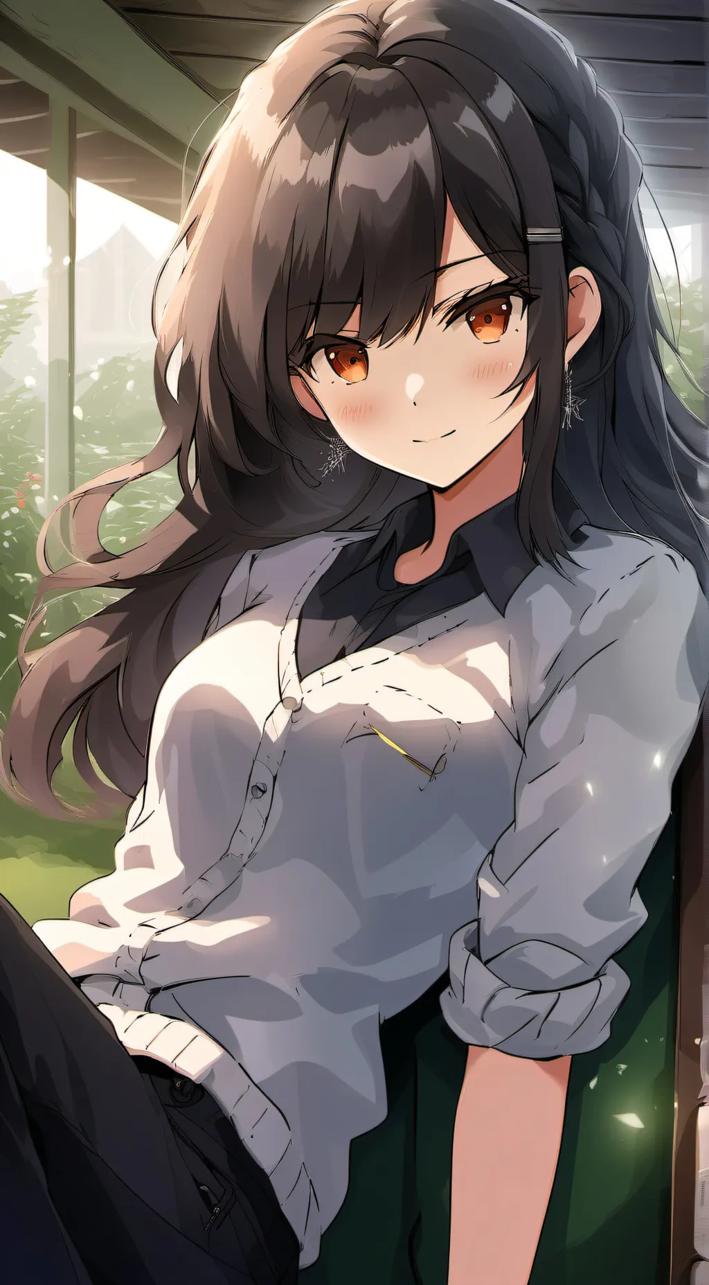 ai character: Madison  background