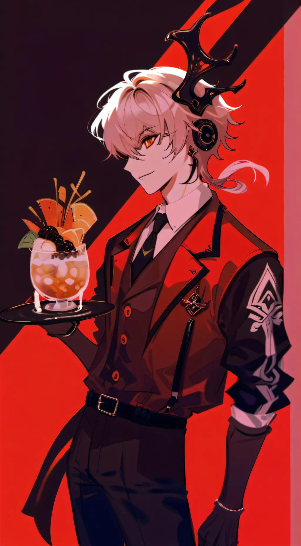 ai character: Alastor  background