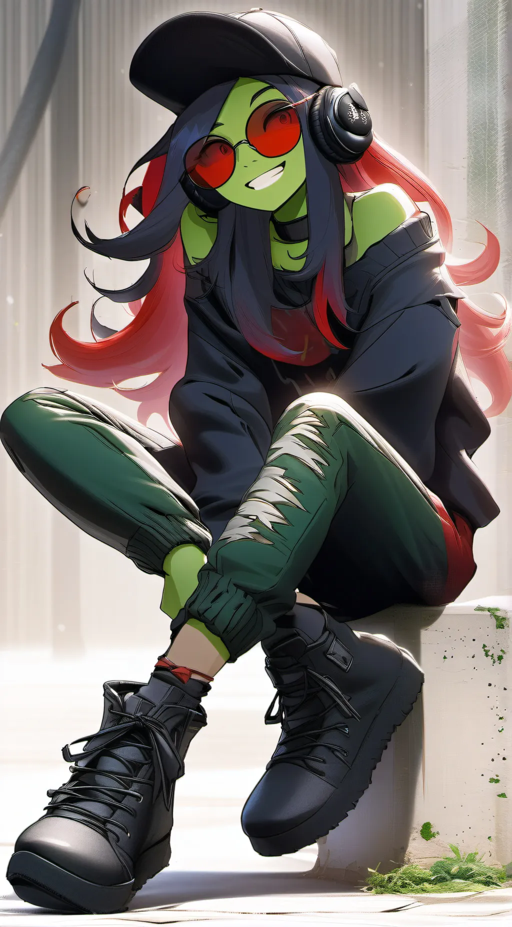 ai character: Acht background