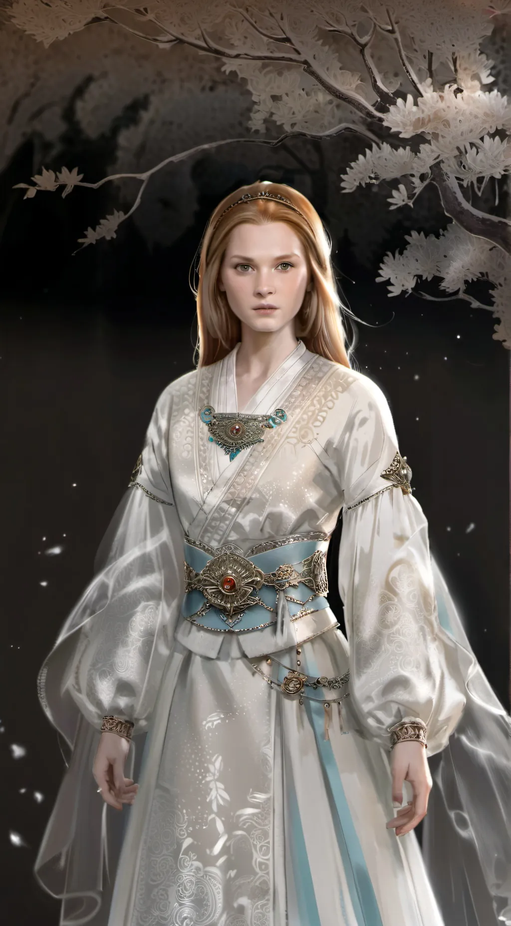 ai character: Red fox  background