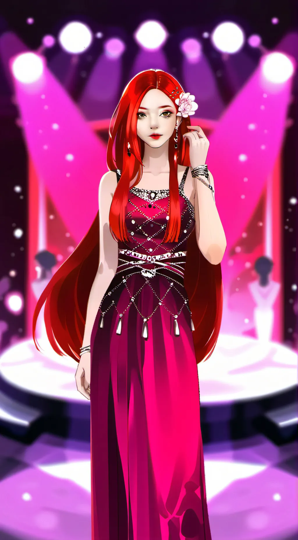ai character: Lily background