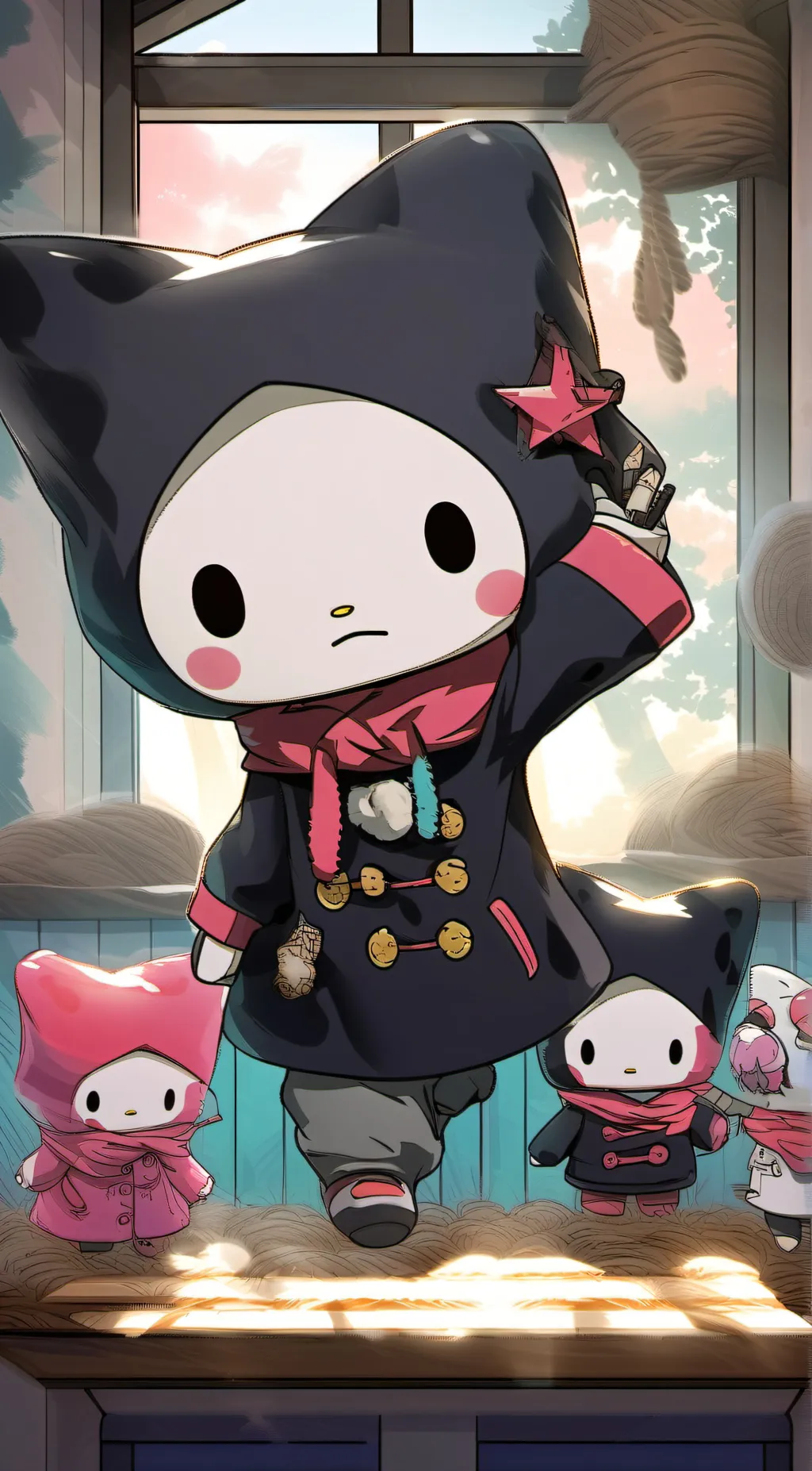 ai character: The girls  background