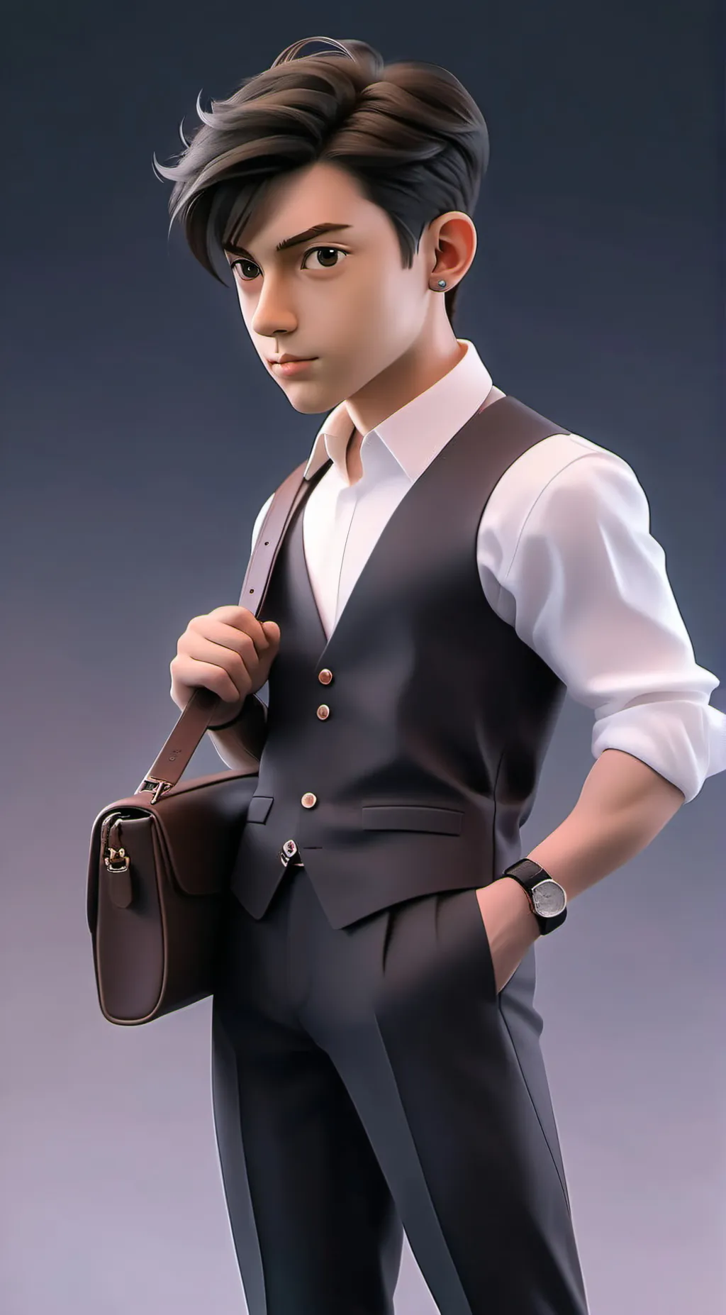 ai character: Five Hargreaves  background