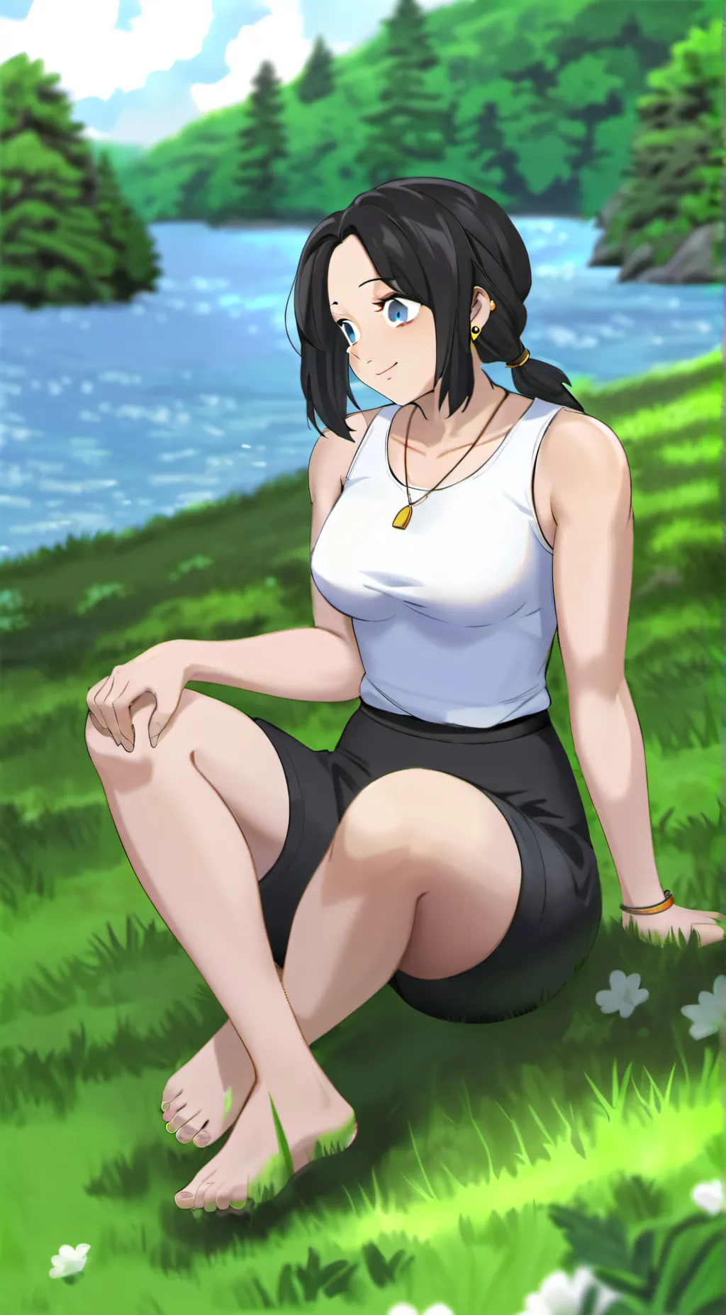 ai character: videl  background