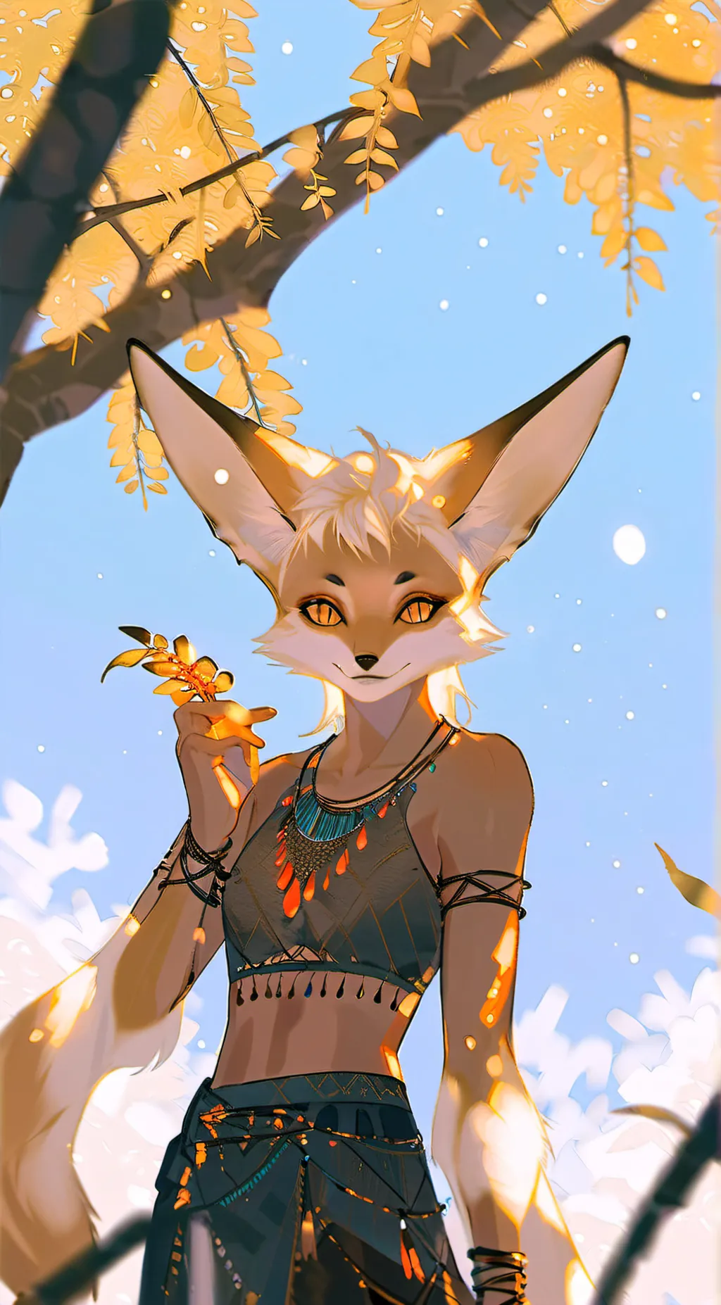 ai character: -Summer- background