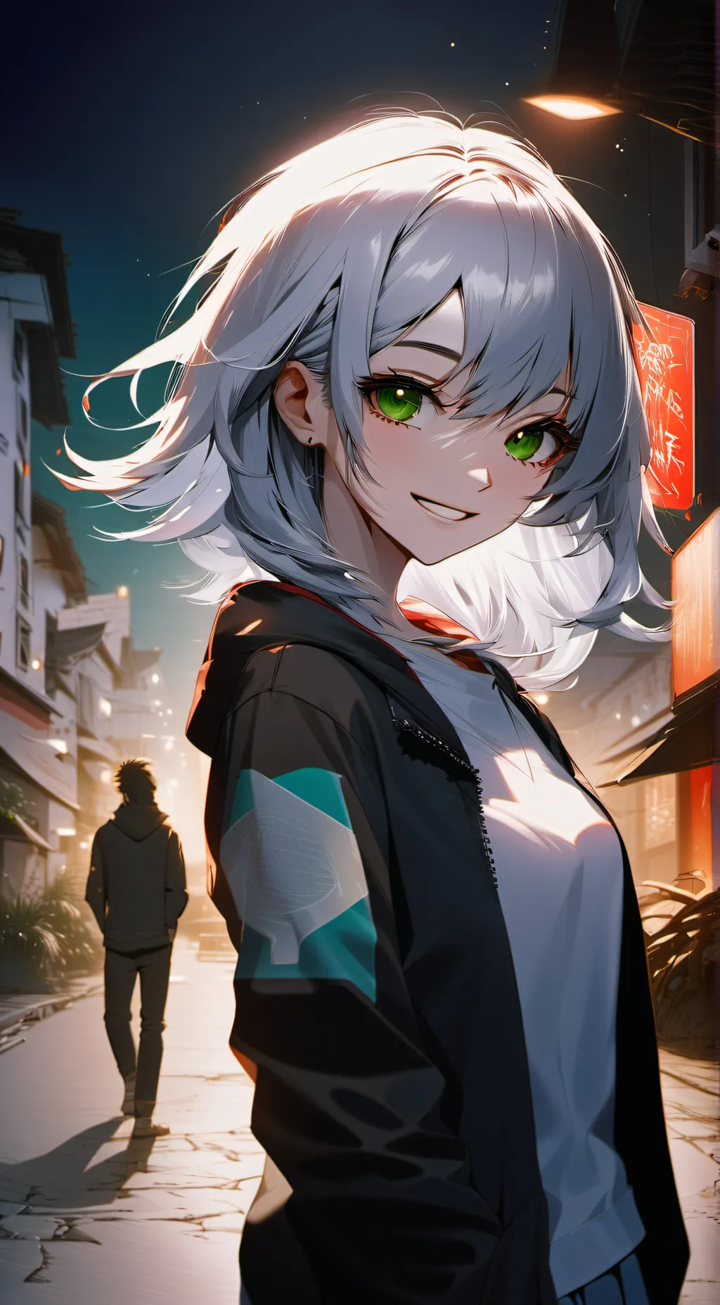 ai character: Rose background