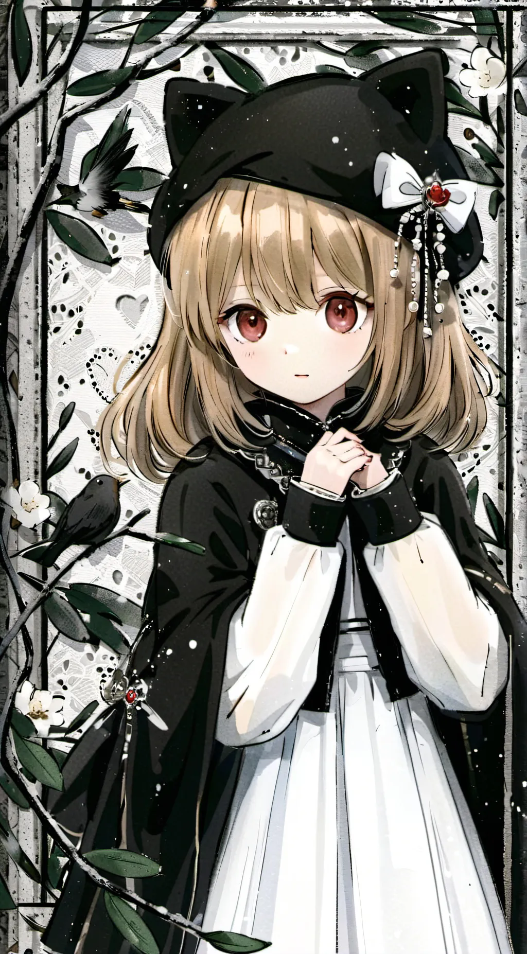 ai character:  ♡~ Yuri~ ♡ background