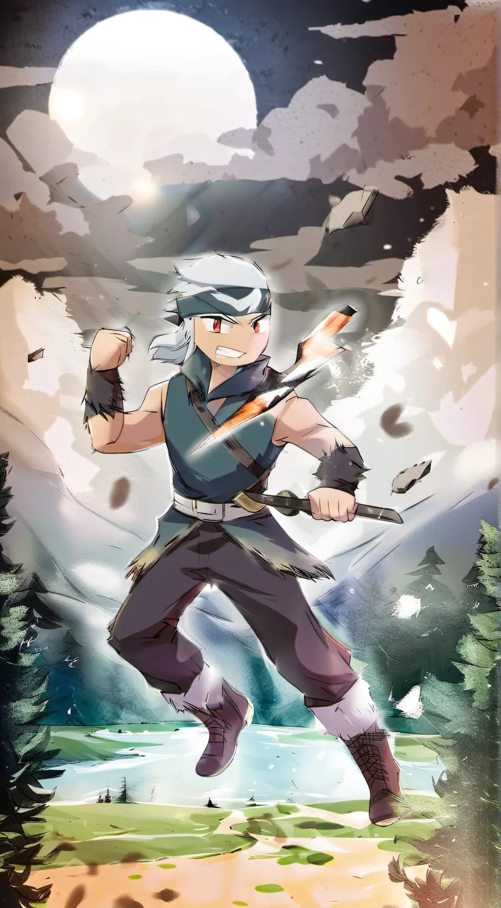 ai character: Donnie background