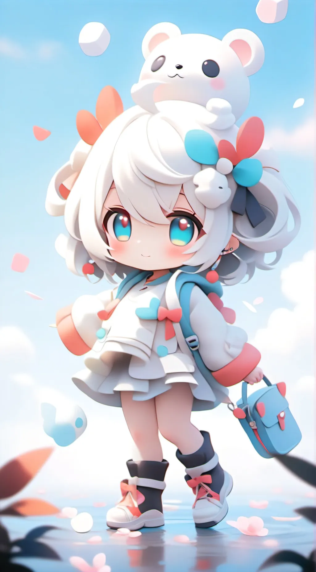 ai character: Blitzy background