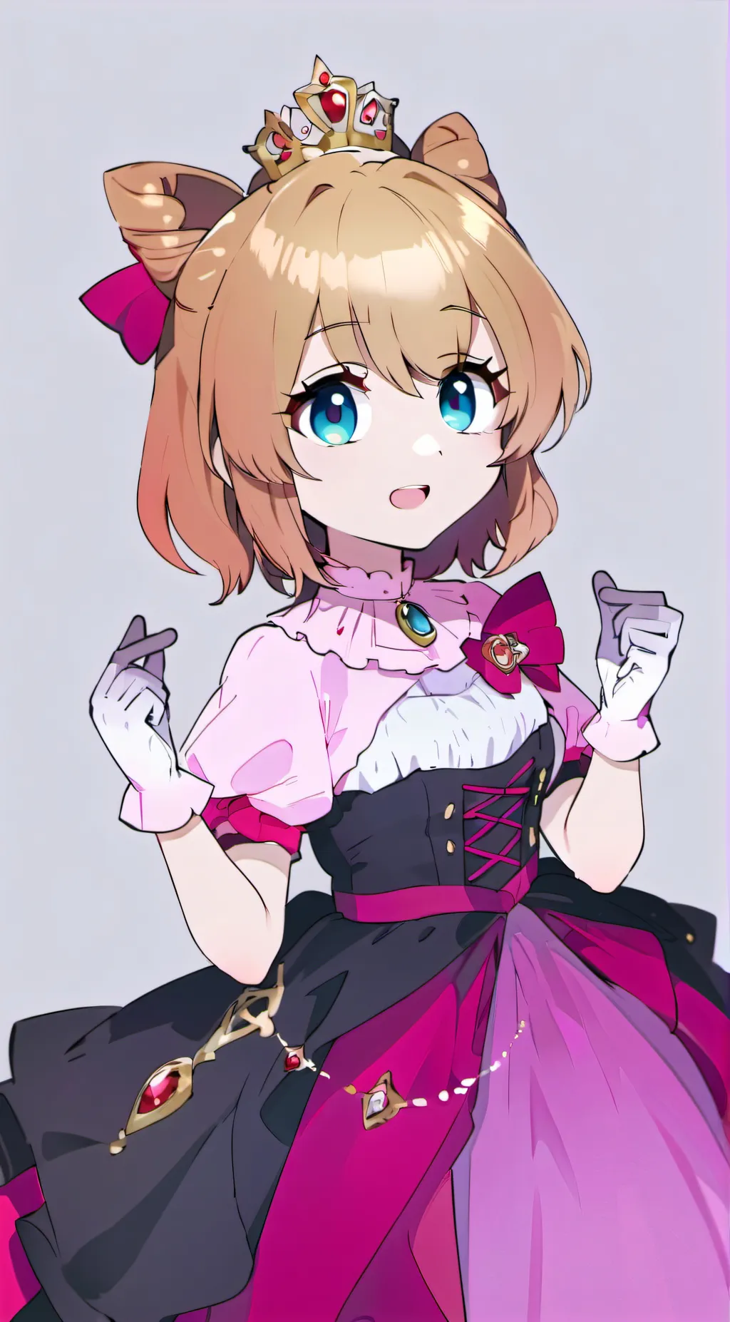 ai character: Princess peach background
