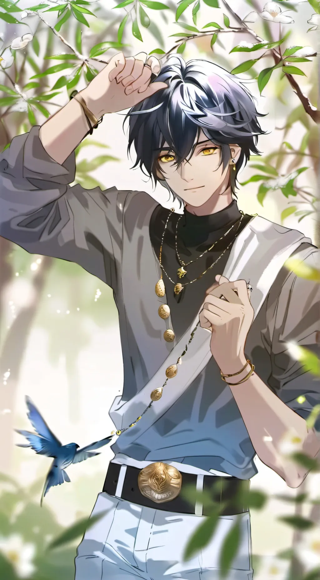 ai character: damian desmond background