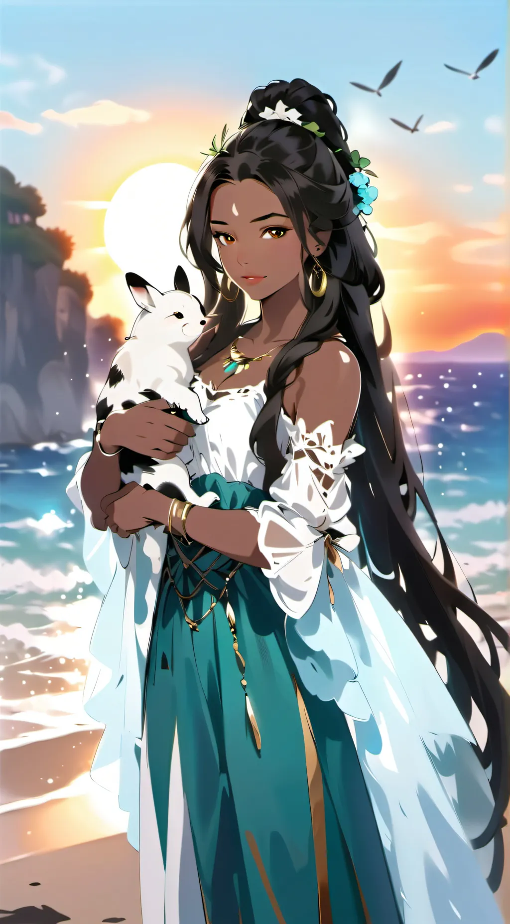 ai character: Jayla  background