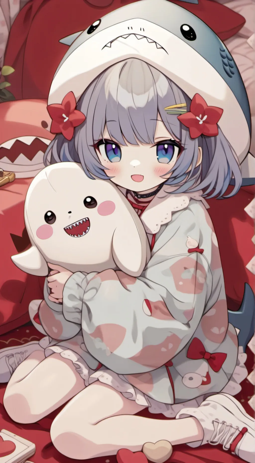 ai character: Luna background
