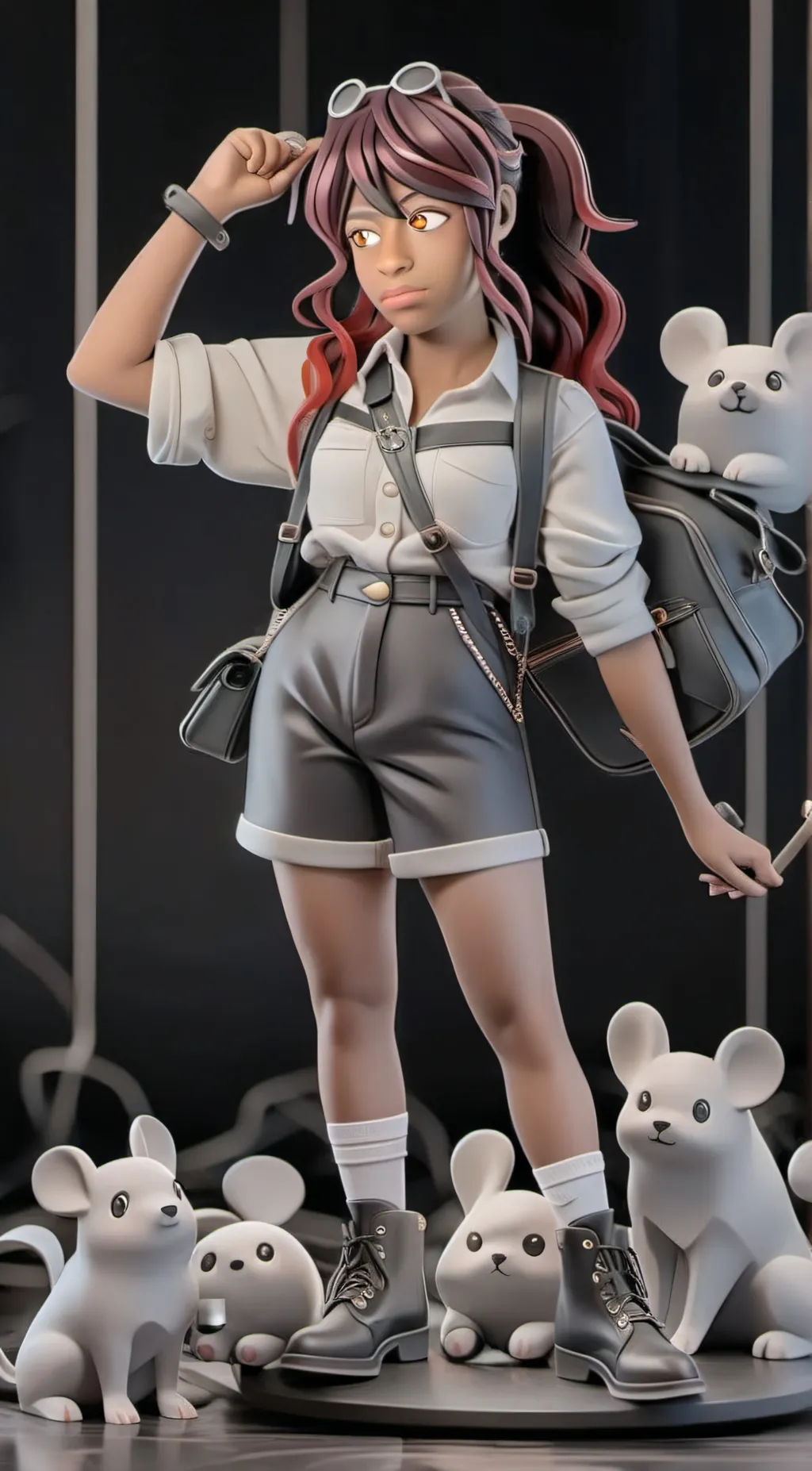 ai character: Britney background