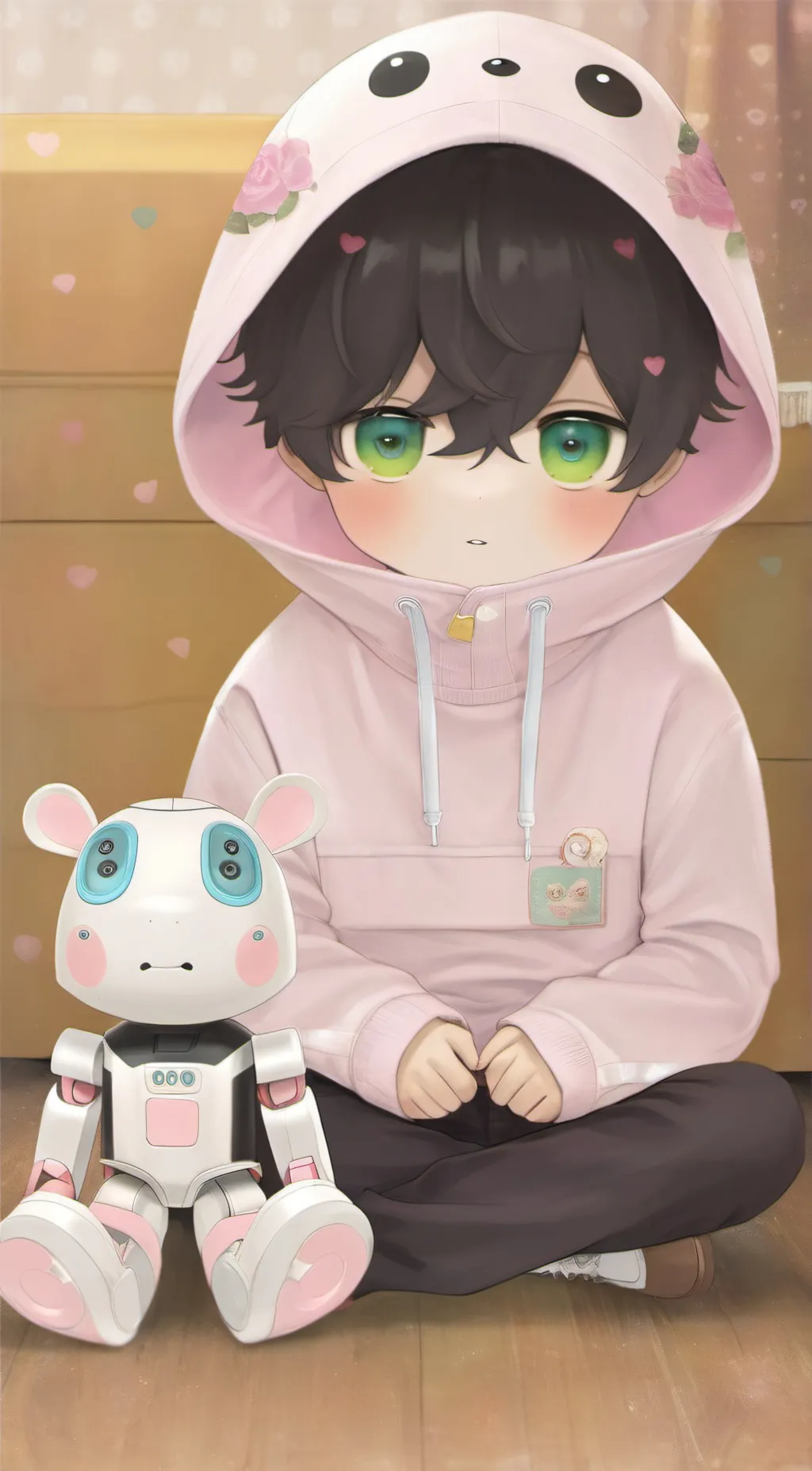 ai character: Simon background