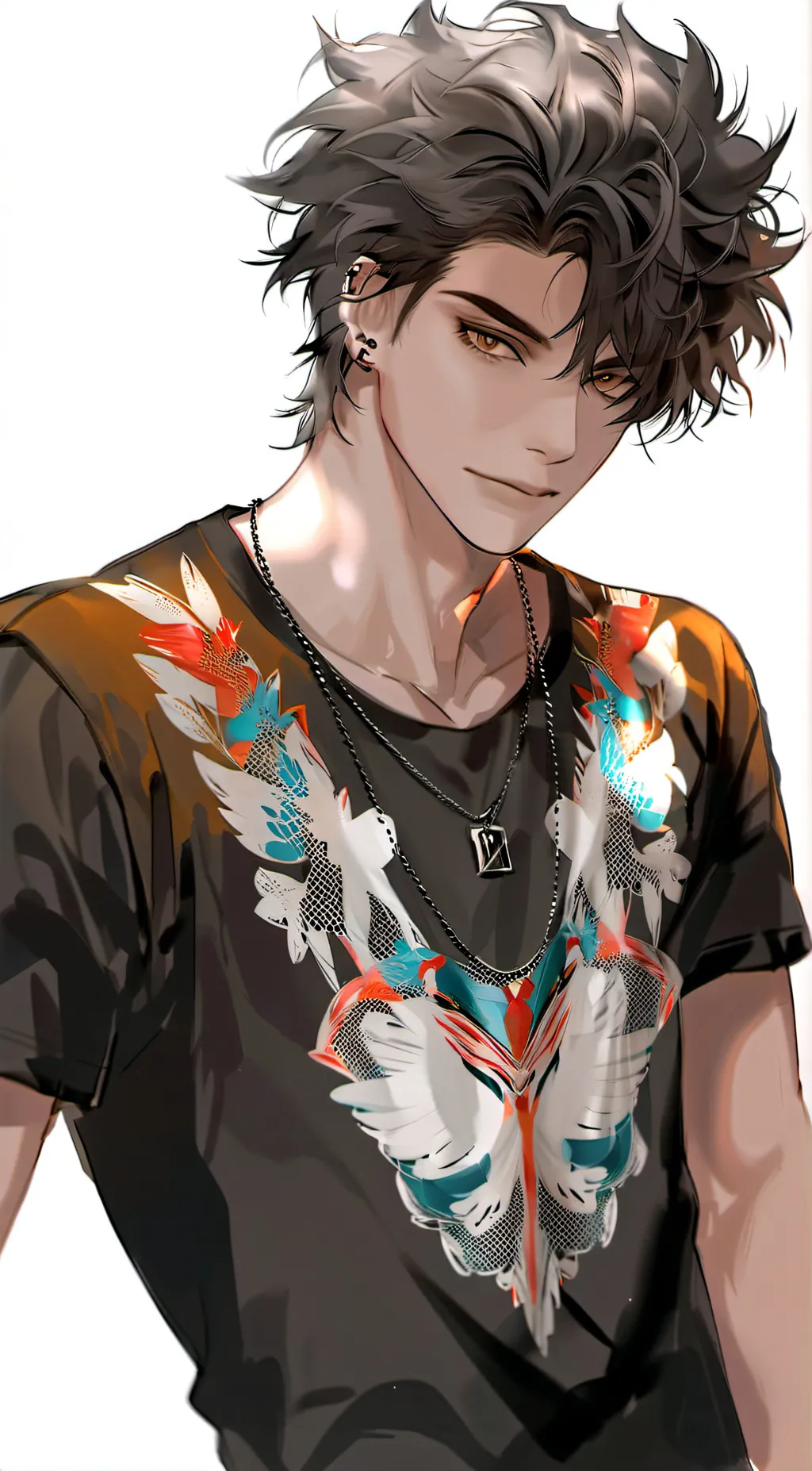 ai character: Louis  background