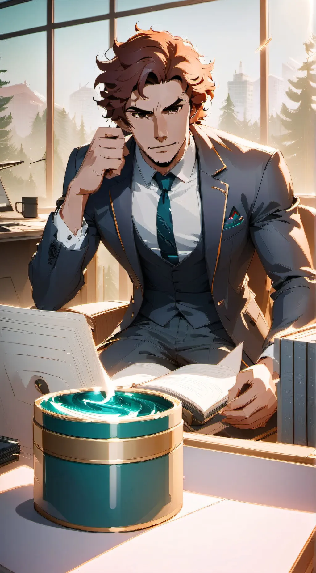 ai character: jschlatt  background