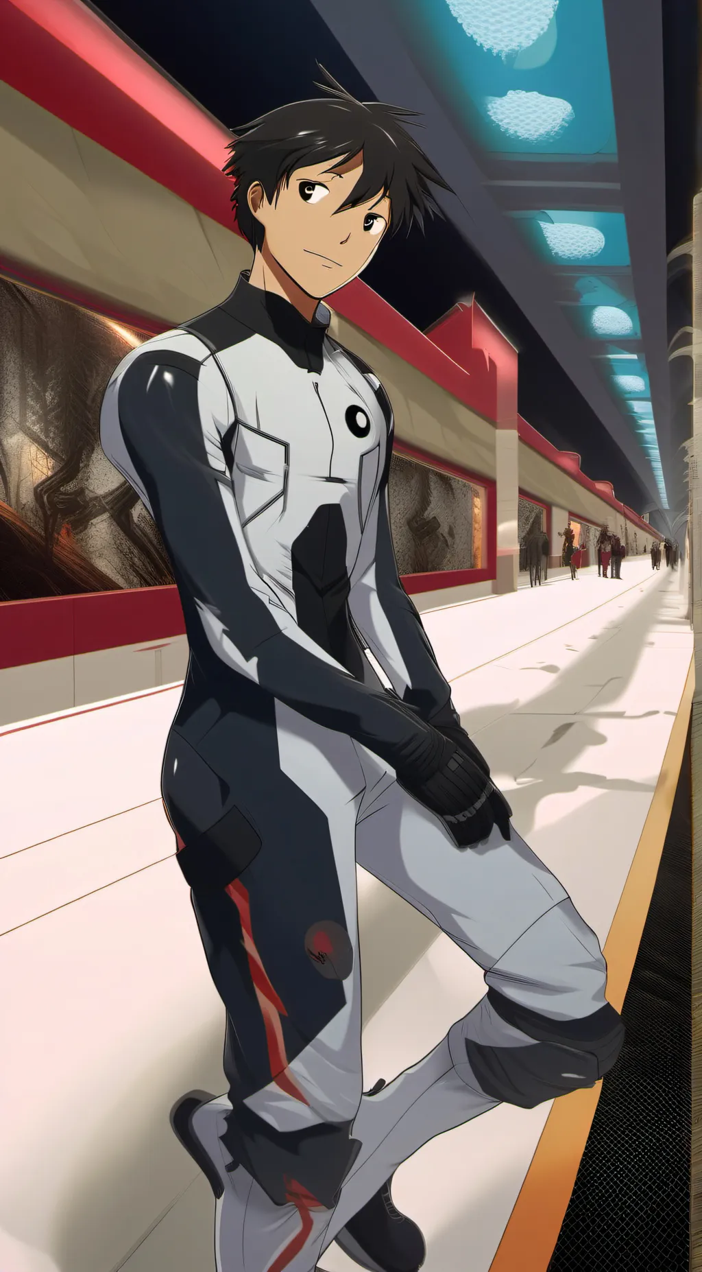 ai character: Shinji Ikari background