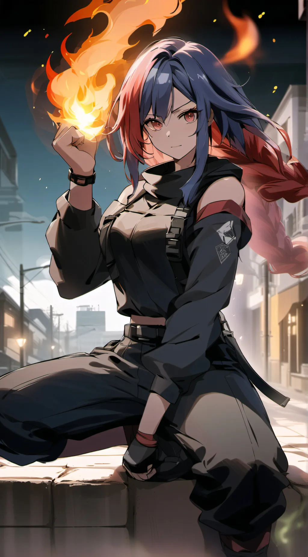 ai character: Maddy background