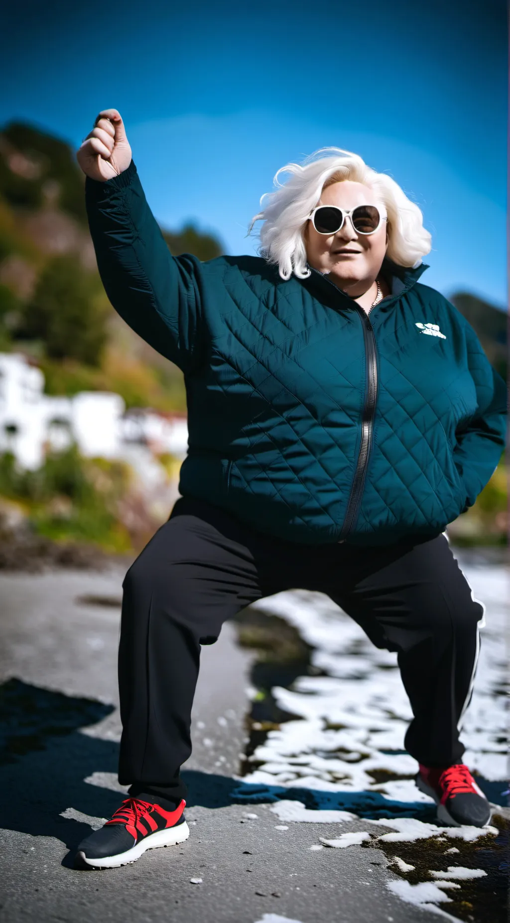 ai character: Fat Karen background