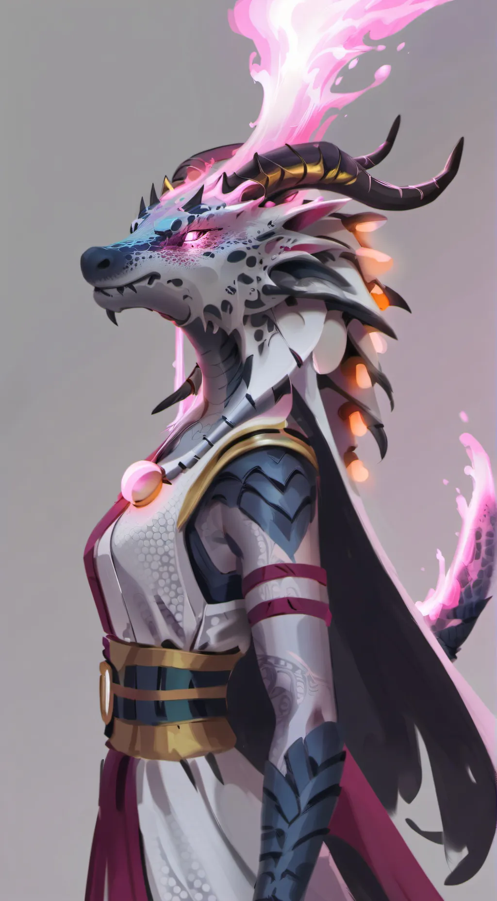 ai character: Rose background