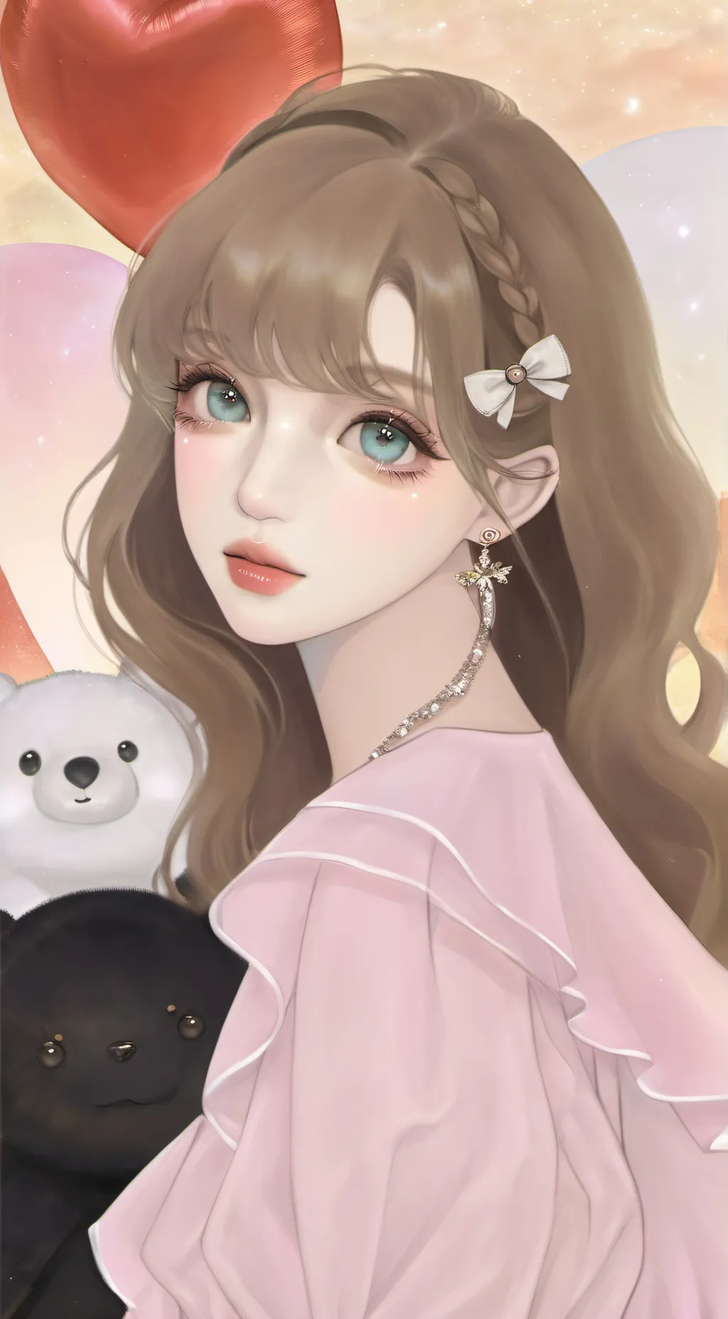 ai character: Ellie  background