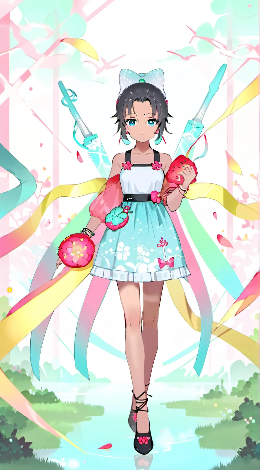 ai character: Lily background