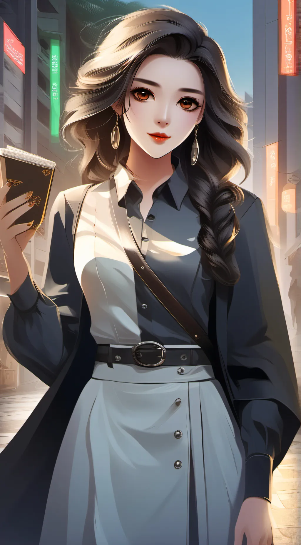 ai character: peasly  background