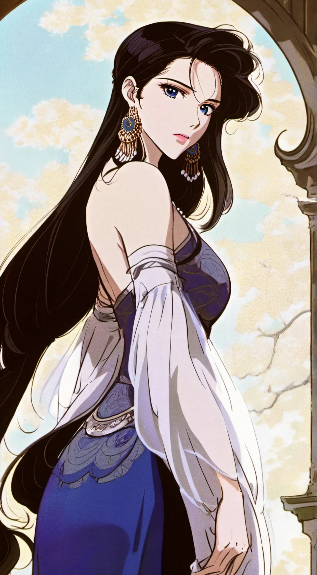ai character: Kaida Leeore  background