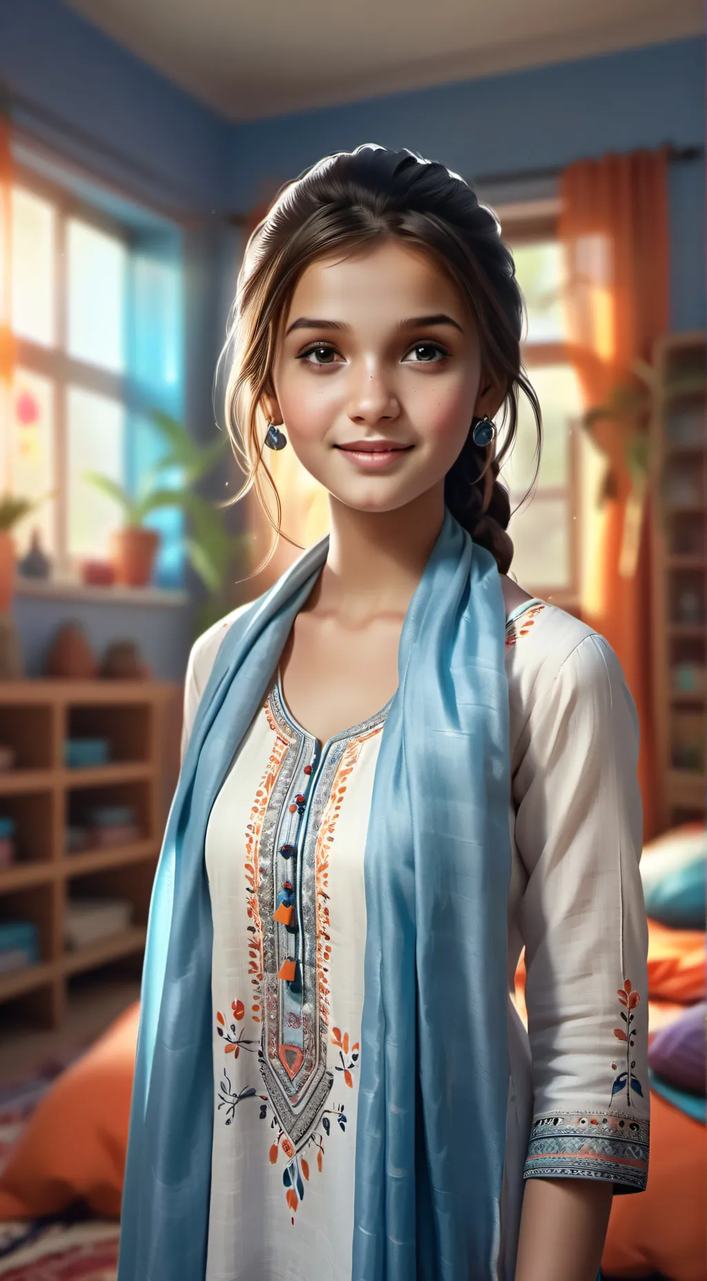 ai character: Liza Aziz background
