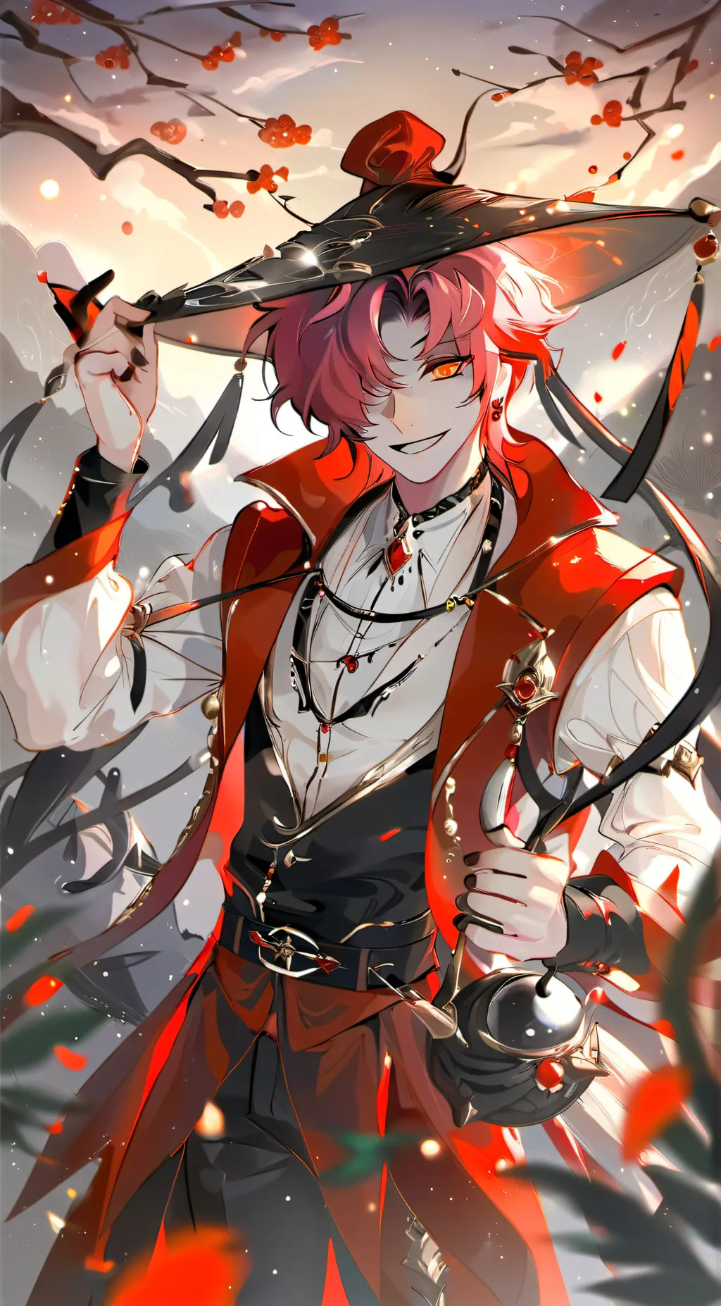 ai character: alestor background