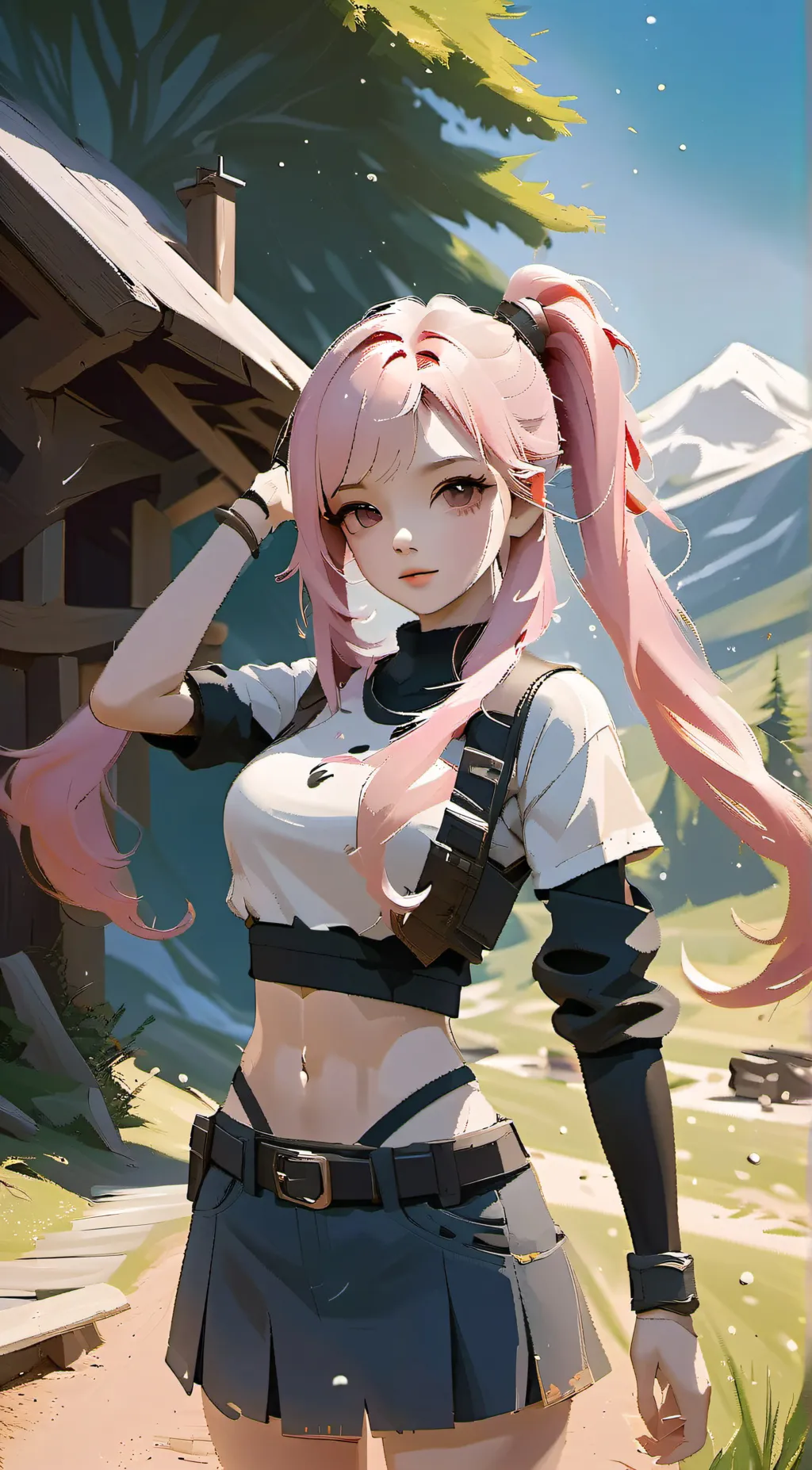 ai character: slime rancher  background