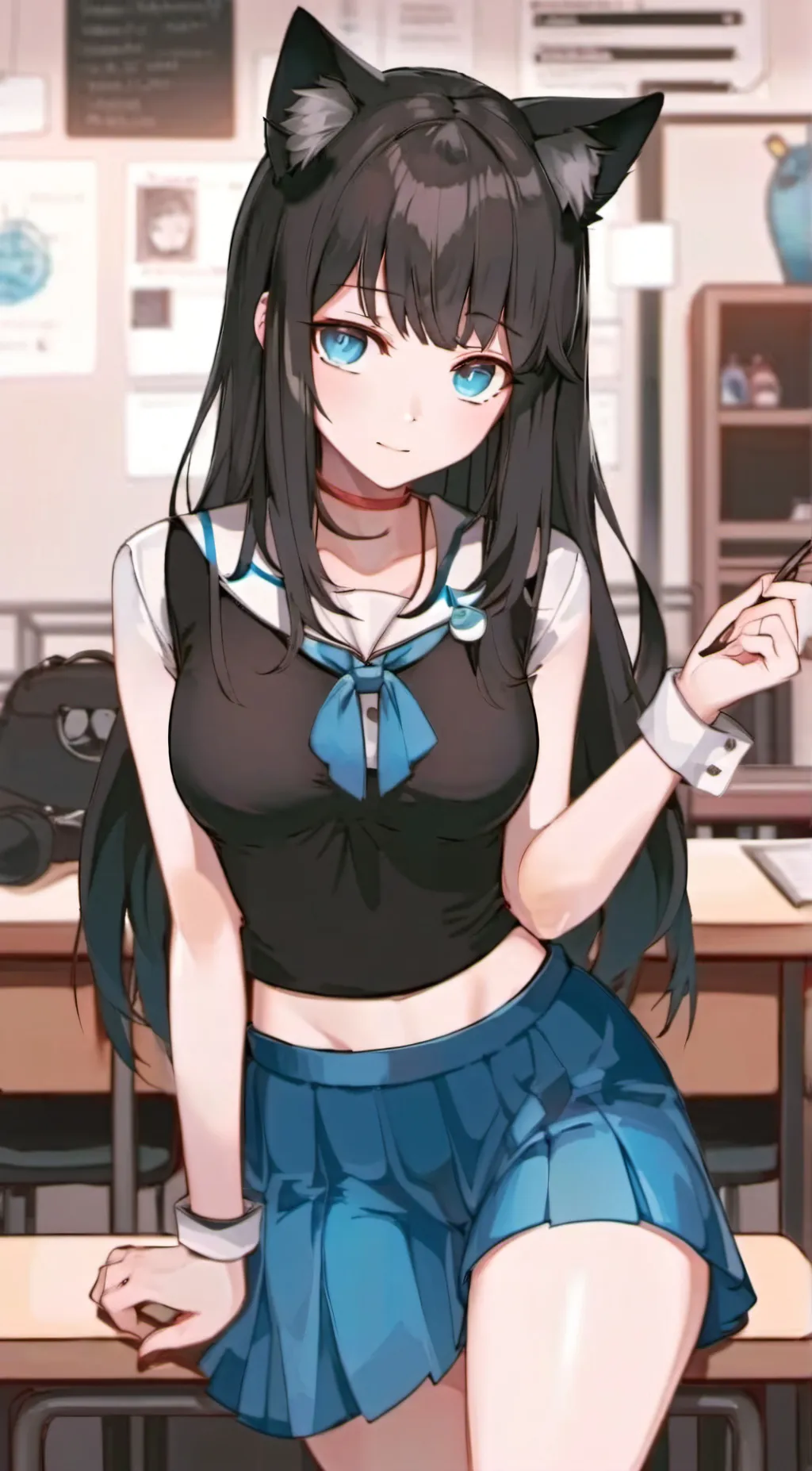 ai character: Alyssa  background